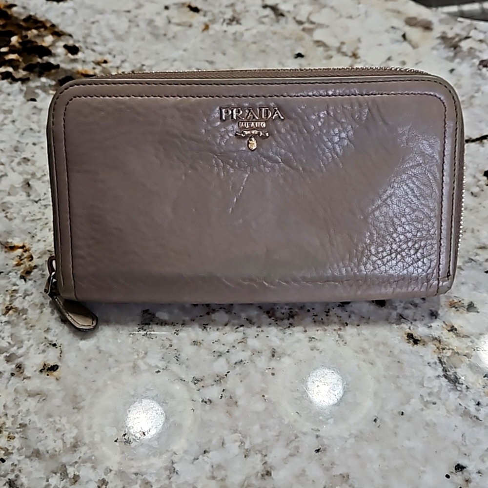 Authentic Prada wallet.